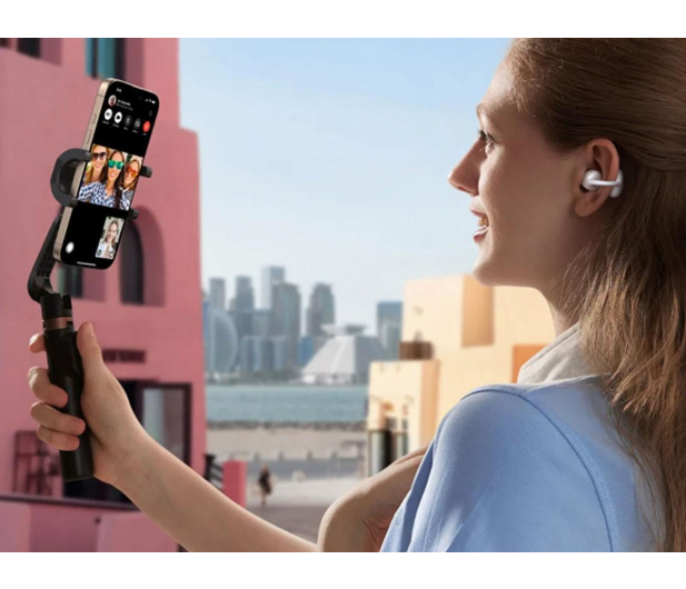 UGREEN Słuchawki dokanałowe WS218 ClipBuds LDAC białe - 1501538 - zdjęcie 6